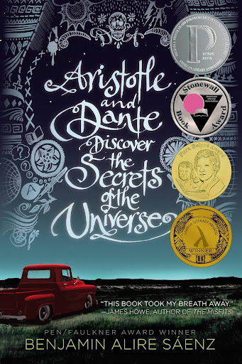 Cover of the book "Aristotle & Dante Discover the Secrets of the Universe"