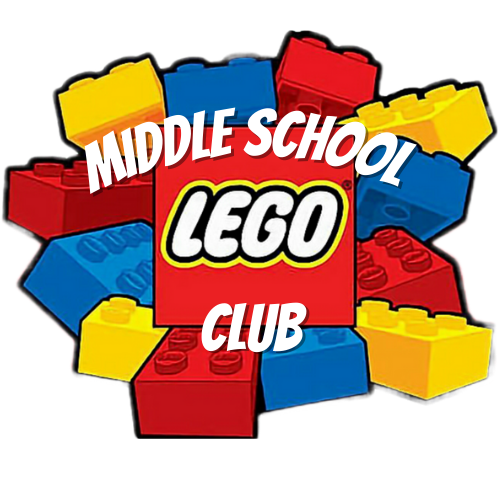 Middle school lego club logo