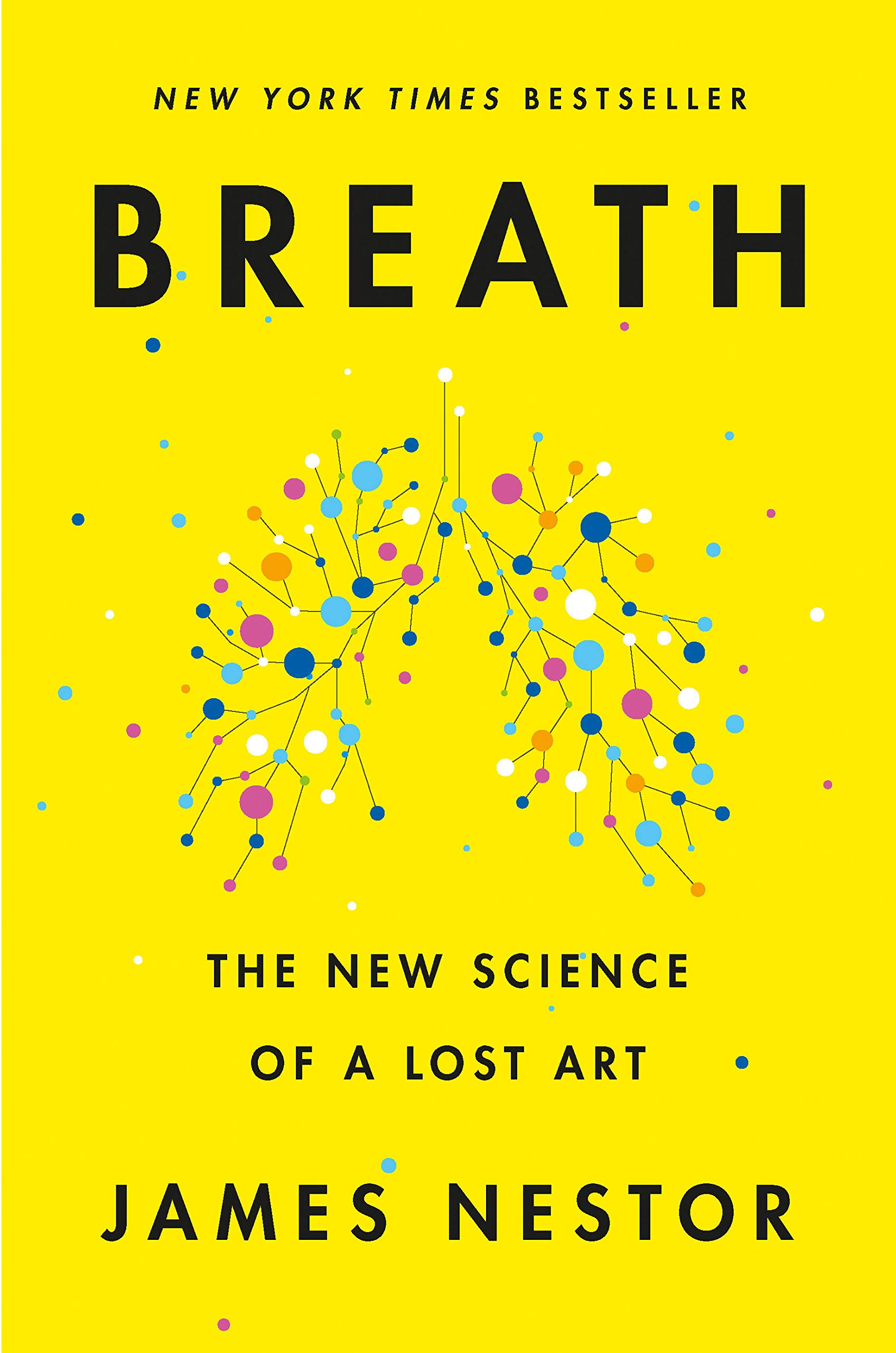 Cover of "Breath, The New Science of the Lost Art" by James Nestor 