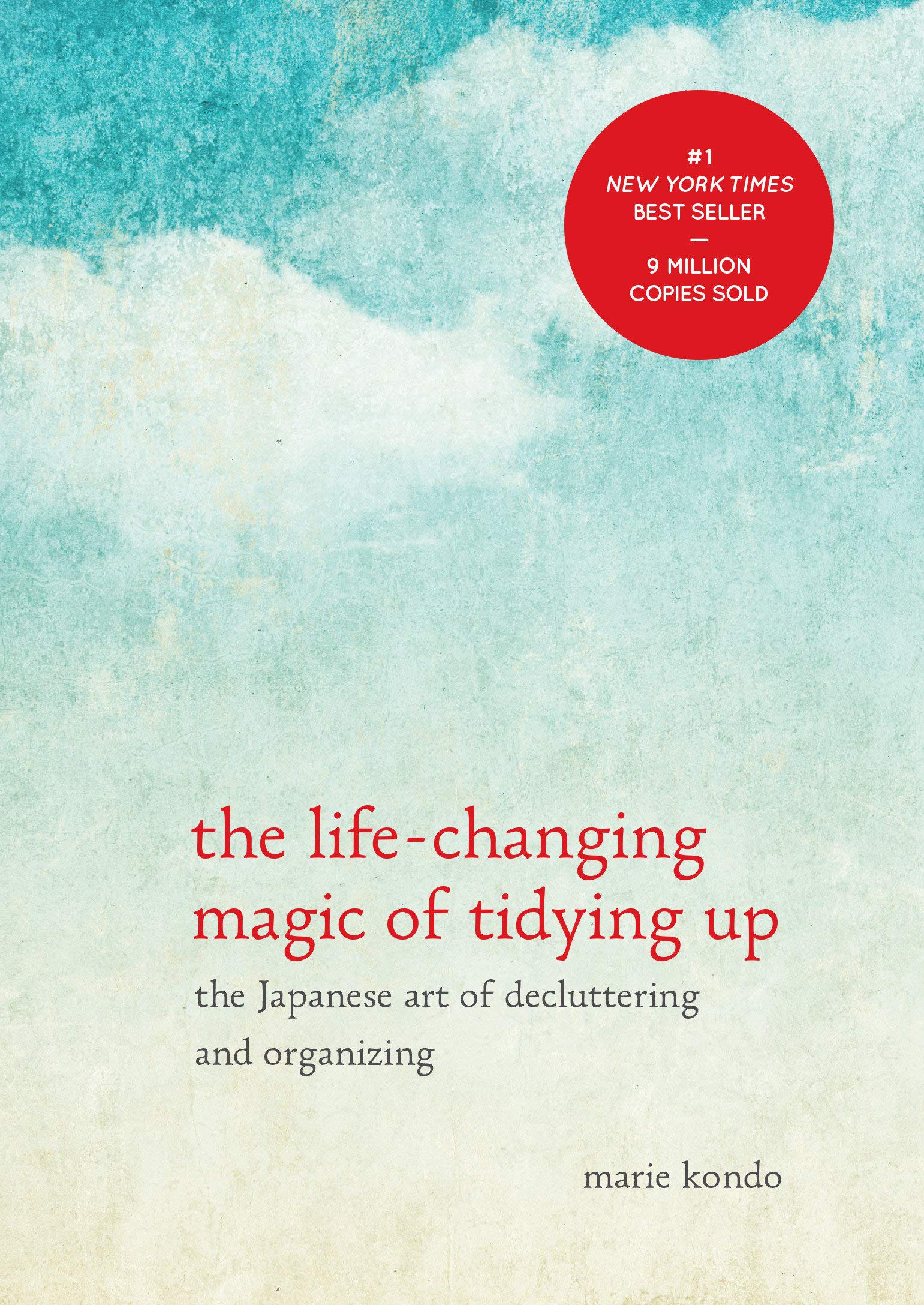 Cover of "The Life-Changing Magic of Tidying Up" by Marie Kondo 