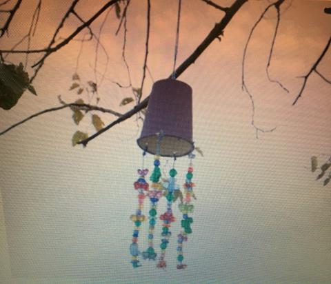 Homemade windchimes