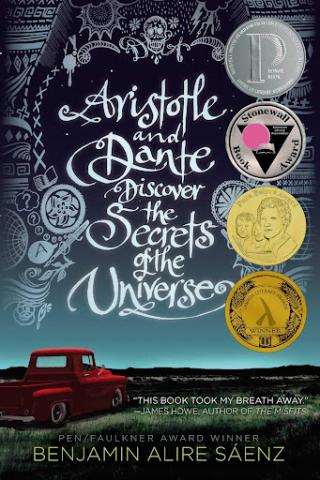 Cover of the book "Aristotle & Dante Discover the Secrets of the Universe"