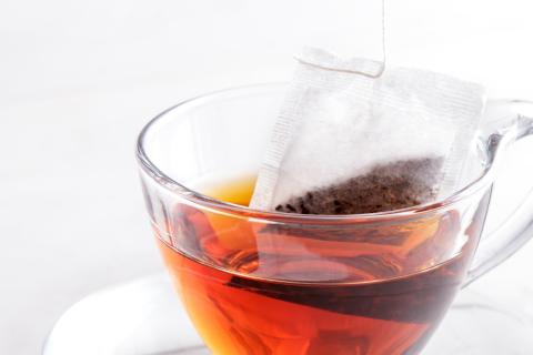 Tea Bag Steeping 