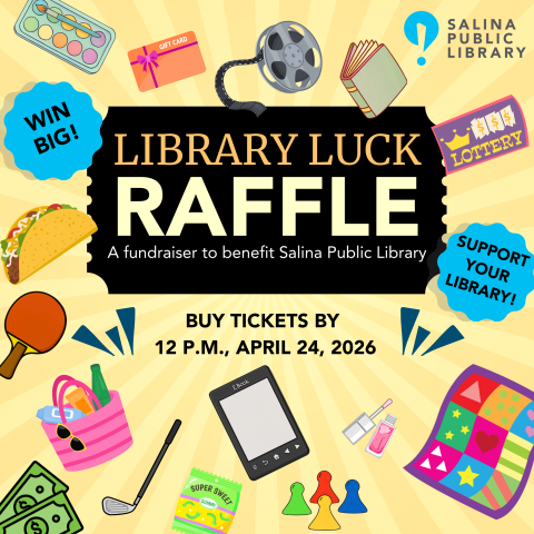 Library Luck Raffle Banner