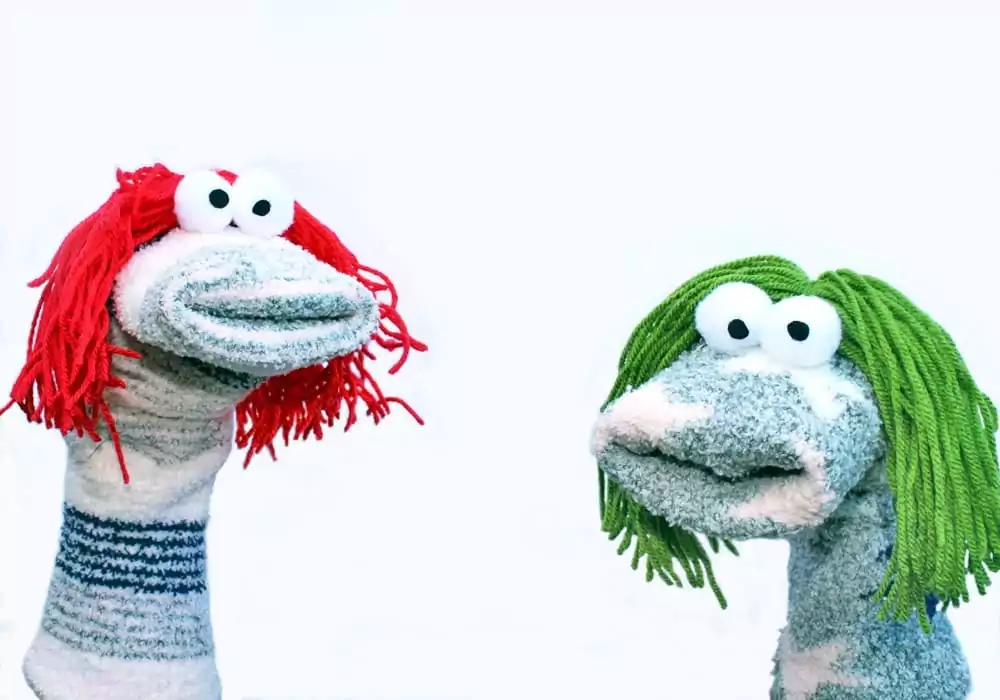 Sock puppets