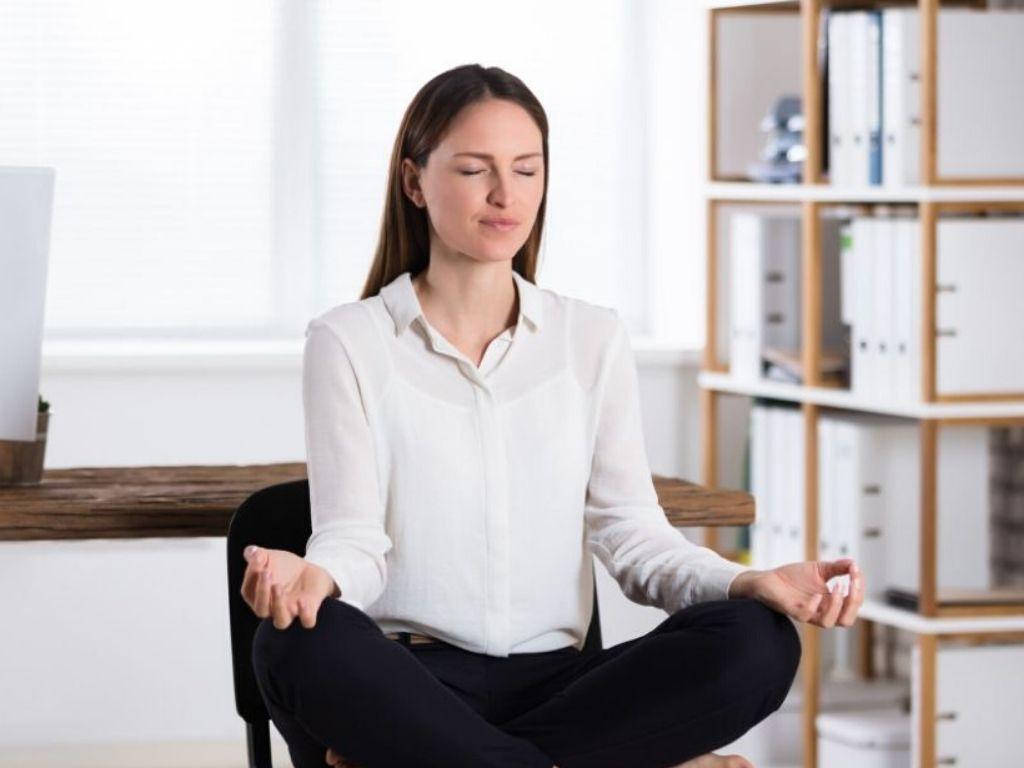 virtual chair yoga