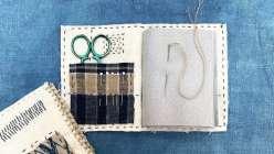 Fabric Needle Book 
